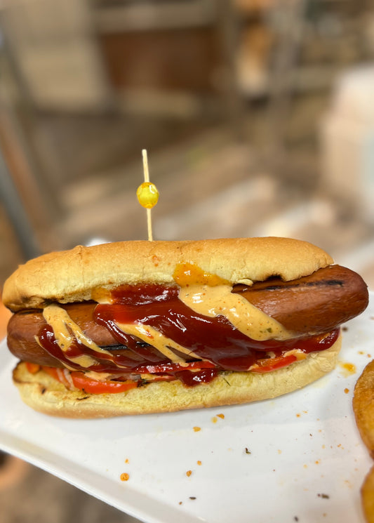 Hot Sausage on a Bun